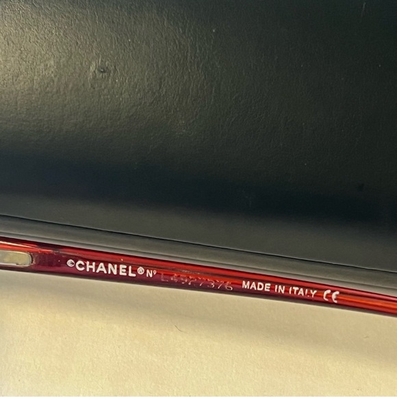 CHANEL Glasses Eyeglass Frames Coco Mark Rimless 2027 c 147 54 18 130 w/ Case - Picture 3 of 16